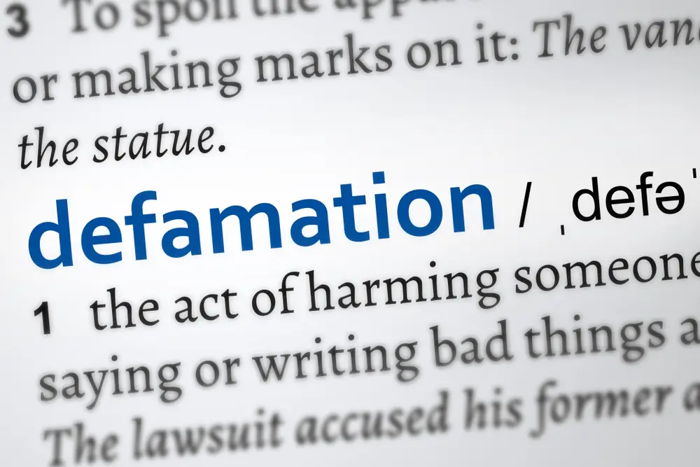 How can I remove defamation online?